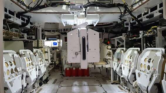 נמ"ר מכלול - מבט מבפנים // צילום: דובר צה"ל